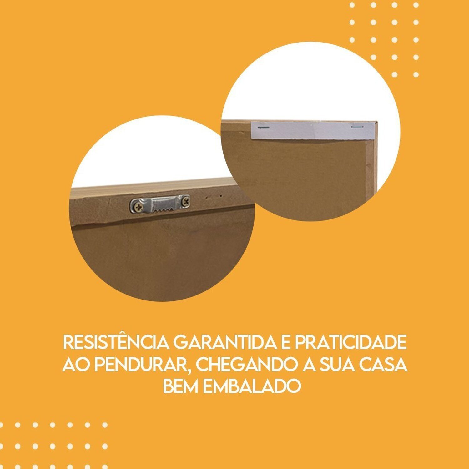 Quadro Decorativo Flores Douradas 1 Tela 60x90cm para Escritório Hall Quarto - 5