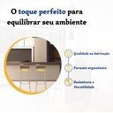 Ver imagem 3 de Kit 2 Banqueta Bistro para Cozinha Junco Cappuccino Àrea Gourmet Balcão Bancada bares Churrasqueira