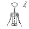 Abridor de Garrafa de Vinho Saca Rolhas Metal Gourmet - 1