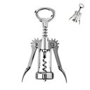 Ver imagem 1 de Abridor de Garrafa de Vinho Saca Rolhas Metal Gourmet