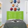 Cabeceira Campo De Futebol Infantil 100% MDF 90 x 76 cm Linfu Shop - 1
