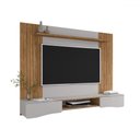 Ver imagem 2 de Painel para Tv até 65 Polegadas Búzios 2 Portas Cinamomo/off White - Móveis Bechara