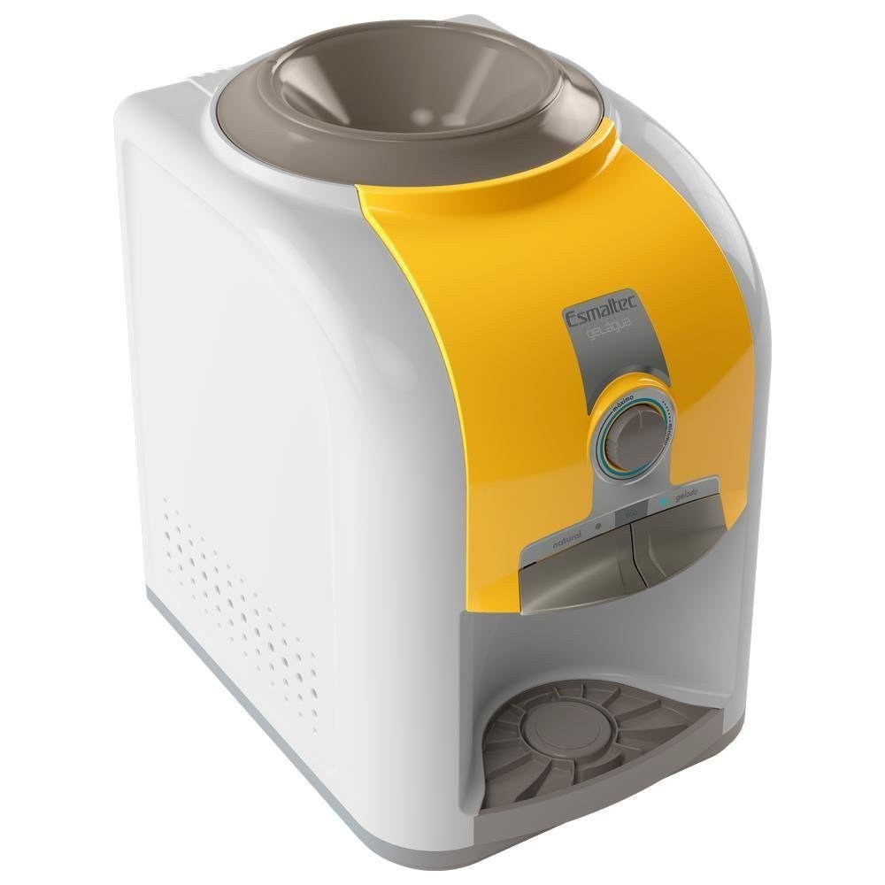 Bebedouro de Mesa Esmaltec Egm30 Linha Estilo Amarelo 220v - 4