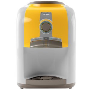 Bebedouro de Mesa Esmaltec Egm30 Linha Estilo Amarelo 220v