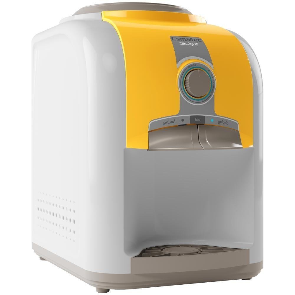 Bebedouro de Mesa Esmaltec Egm30 Linha Estilo Amarelo 220v - 3