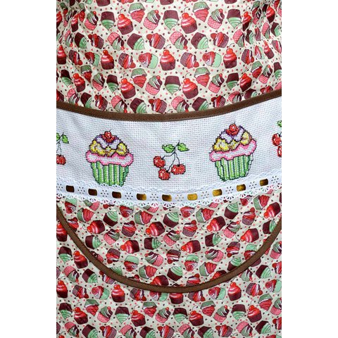 Avental de Cozinha Estampado - Docinhos