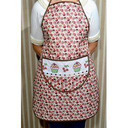 Avental de Cozinha Estampado - Docinhos - 2