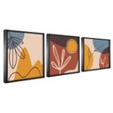 Ver imagem 3 de Quadro Decorativo 3 Telas Composição Ii Diversos Tamanhos