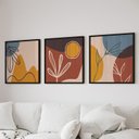 Ver imagem 2 de Quadro Decorativo 3 Telas Composição Ii Diversos Tamanhos