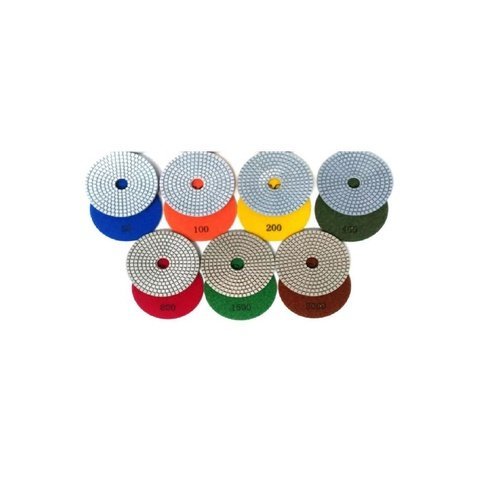 Kit Lixa Diamanta Cortag P/polimento Seco/umido+suporte C/9pcs