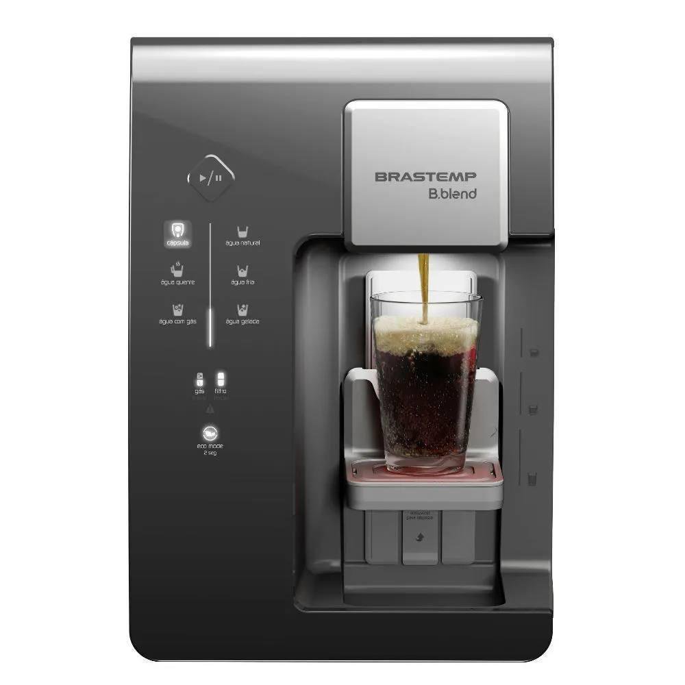 Máquina de Bebidas Brastemp B.Blend En.joy Grafite 127V - 4