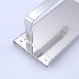 Porta Papel Higienico Suporte Celular Banheiro Prata Cromado - 2