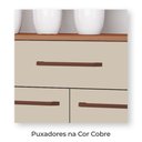 Ver imagem 4 de Armário de Cozinha Verona 100% MDF 5 Portas e 1 Gaveta