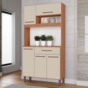 Ver imagem 1 de Armário de Cozinha Verona 100% MDF 5 Portas e 1 Gaveta