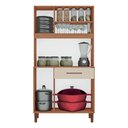 Ver imagem 3 de Armário de Cozinha Verona 100% MDF 5 Portas e 1 Gaveta
