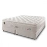 Cama Box King Branco + Colchão Molas Ensacadas Látex Visco Gel Kingston 193x203x68cm - 1