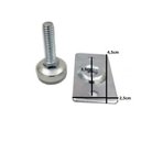 Ver imagem 2 de Sapata Niveladora 1/4 20mm com Chapa 20 Unidades