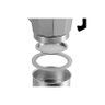 Filtro para Cafeteira Italiana / Moka de Alumínio Reposição - 9 Xícaras - 6