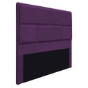 Ver imagem 1 de Cabeceira Queen Brick P02 160 cm para cama Box Suede - Doce Sonho Móveis CABECEIRA QUEEN CABECEIRA E