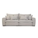 Ver imagem 1 de Sofá retrátil 3 lugares 2m Montalcino - Linho Scott