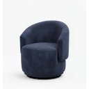 Ver imagem 3 de Poltrona Decorativa Giratória Sala de Estar Recepção Jasmine Suede