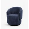 Poltrona Decorativa Giratória Sala de Estar Recepção Jasmine Suede - 3