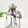 Lanterna Decorativa Marroquina Prata Inox P - 4