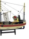 Ver imagem 3 de Escultura Decorativa Barco em Madeira 29cm Rjm2008 Btc