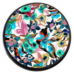 Banqueta S/ Encosto Preto Estampada Kz0275 - 3