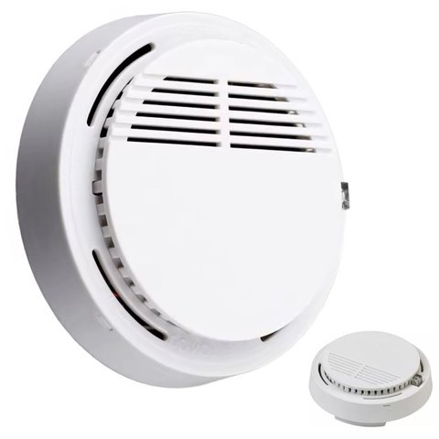 Detector de Fumaça Fogo Incendio Alarme 85db Sensor Fotoeletrico Segurança Proteçao Casa Comercio Re