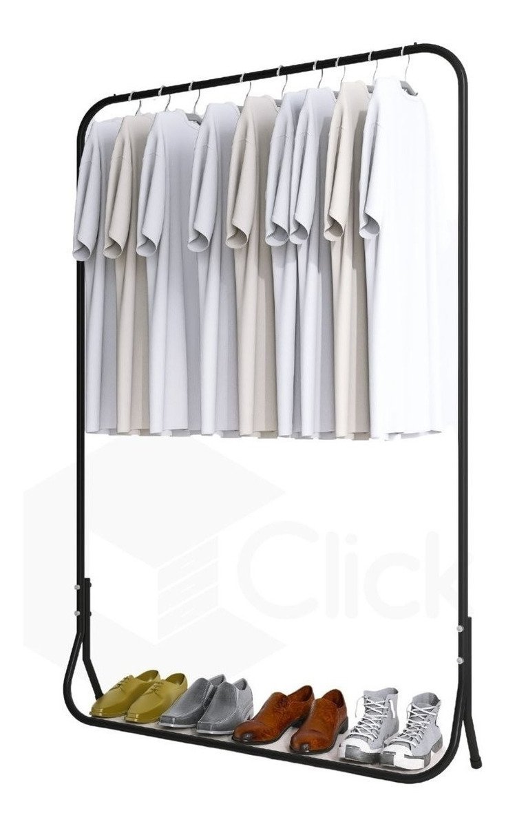 Arara Para Roupa 130 cm Nova Decor Arara para roupas - 1
