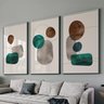 Quadro Decorativo 3 Telas Composição Iii Diversos Tamanhos - 2