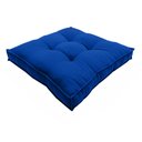 Ver imagem 1 de Almofada Futon Decoração 70x70 Cm Azul Royal