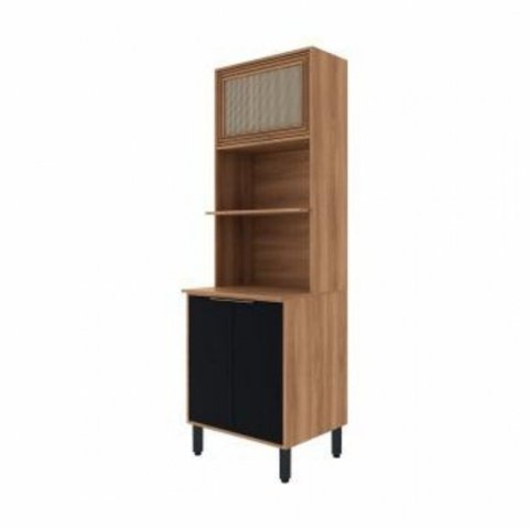 Torre Quente Thalita - 3 Portas Espaço para Forno e Micro-ondas - Móveis Sul