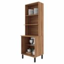 Ver imagem 5 de Torre Quente Thalita - 3 Portas Espaço para Forno e Micro-ondas - Móveis Sul