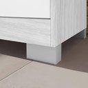 Ver imagem 5 de Armário Multiuso Lavanderia Organizador Dora Branco - Pallazio