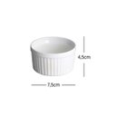 Ver imagem 6 de 6 Ramekin de Porcelana 90ml Ramequim Pote Bowl