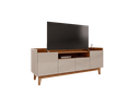 Ver imagem 3 de Rack Adria 1.6 para Tv até 60 Polegadas Moderno Espaçoso e Elegante - 5 Cores:off White/cedro