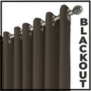 Ver imagem 4 de Cortina Blackout Blecaute Quarto 7,00 X 2,80 Napoli Marrom