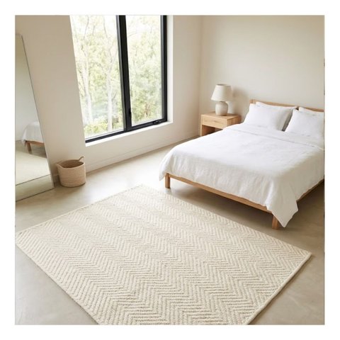 Tapete Tear 148x170 Escama Chenile Cru