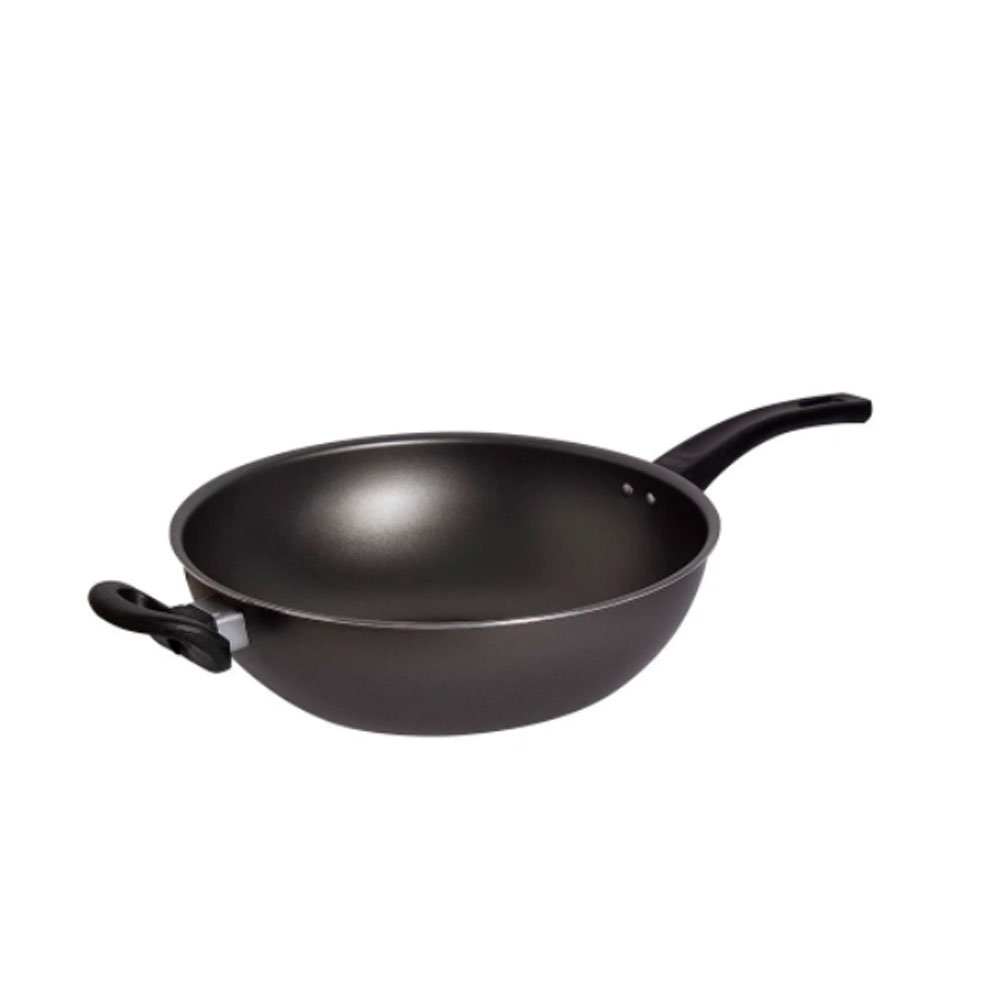 Frigideira Wok Nobre 28 Sem Tampa - Eirilar Vermelho escuro - 4