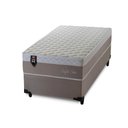 Ver imagem 2 de Conjunto Cama Box Solteiro Sheffield 88x188x65 c/ Molas Ensacadas