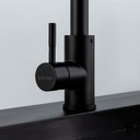 Ver imagem 4 de Torneira Misturador Monocomando Extensível Cozinha Gourmet de Bancada Aço Inox 304 Preta Brinovar