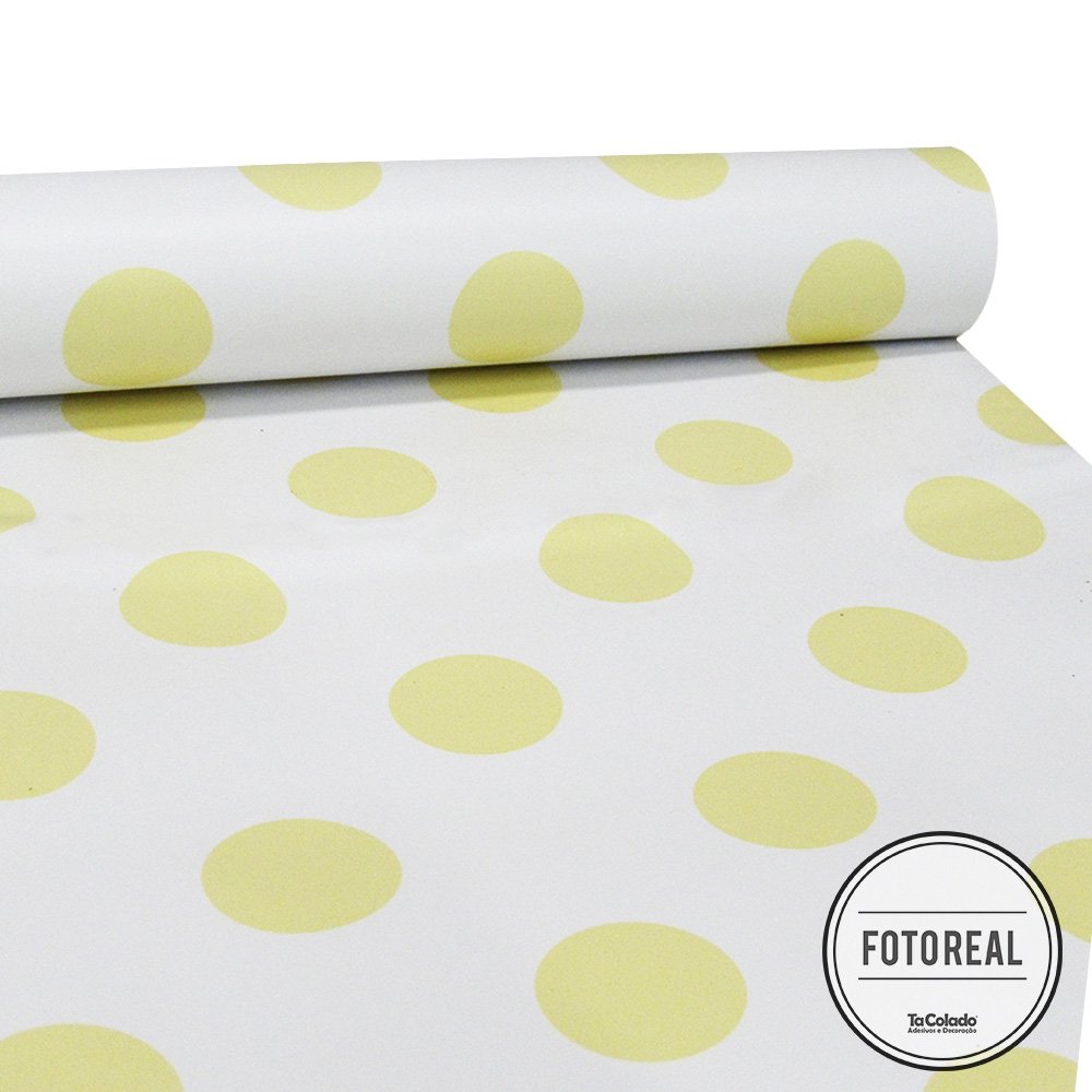 Saldão - Papel de Parede Xadrez Soft Amarelo