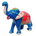 Ver imagem 1 de Elefante Indiano 15 Cm Pintado Loja da Índia Elefante de Laka Feito na Índia