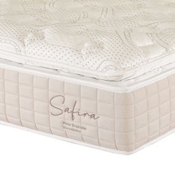 Colchão Queen Prorelax Size 158x198x34 Safira Molas Ensacadas Pillow Top Viscoelástico - 2