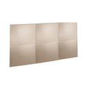 Ver imagem 1 de Painel de Cama Box Estofada Casal/Queen Lucca (6 Unidades) Linho Bouclê Creme - Rufato