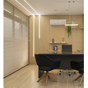 Ver imagem 1 de Persiana Horizontal em Preta 50mm - ( Largura 145 X Altura 180cm )