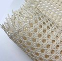 Ver imagem 2 de Palhinha Indiana Rattan Sextavada Tela Natural 15m X 50cm Cor:palha