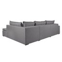Ver imagem 4 de Sofá Retrátil 6 Lugares 316cm com Chaise a Direita de 91cm Presidente Cinza